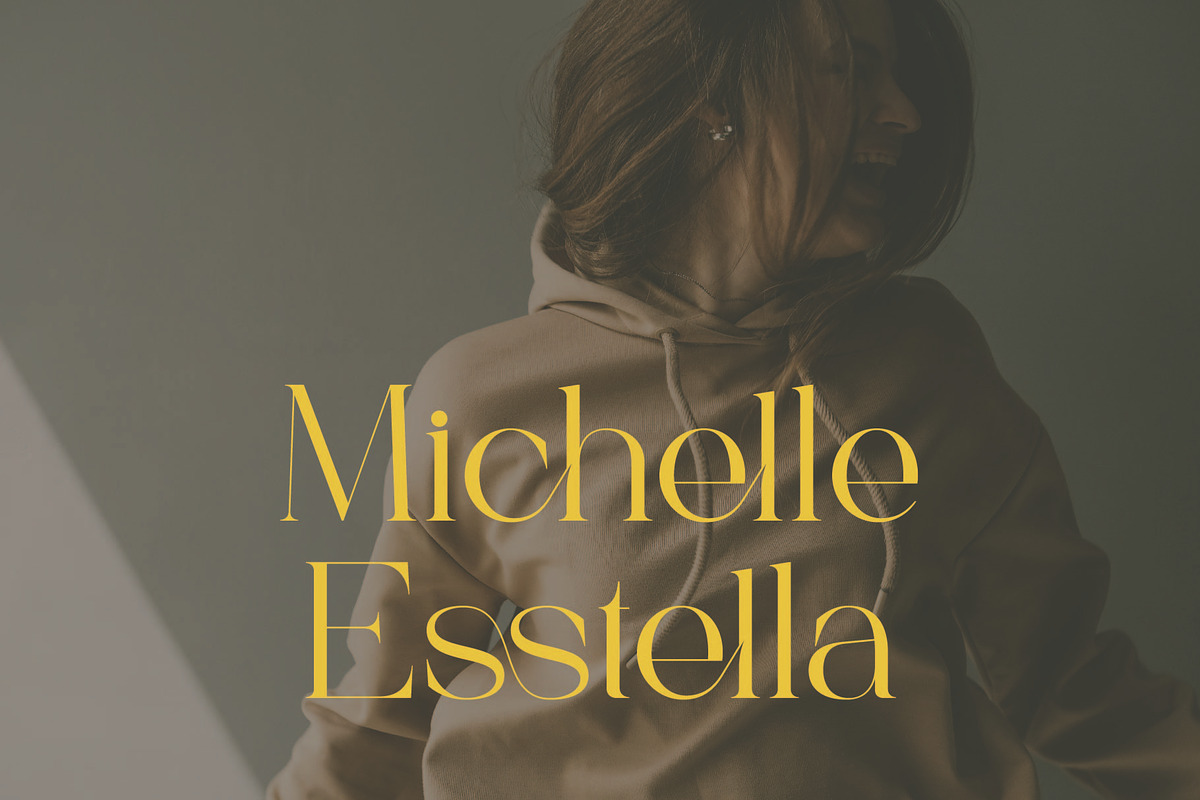 Eclleria - Stylish Serif Font, a Serif Font by Aqeel_Art (Photo 5 of 8)