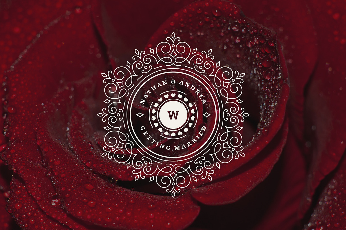 18 Wedding Logos and Badges, a Branding & Logo Template by Vasya Kobelev (Photo 15 of 15)