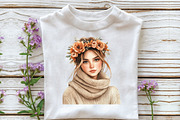 Watercolor Coastal Autumn Clipart, an Illustration by Libby Wishes (Thumbnail 8 of 9)