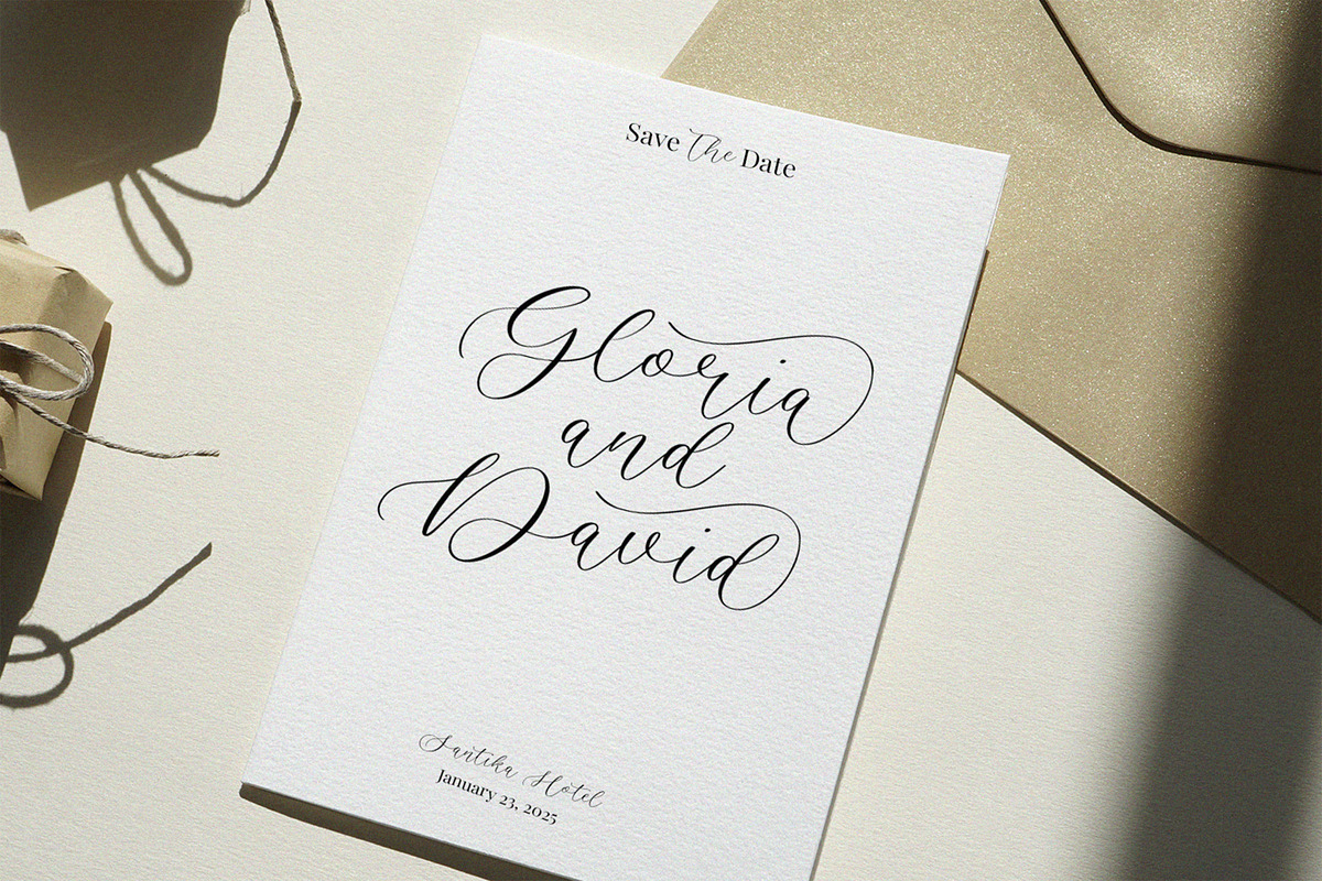 Baileyone - Stylish Script Font, a Script Font by Timurtype (Photo 3 of 7)