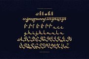 Arabian Mandala | Blackletter Arabic, a Blackletter Font by Denustudios (Thumbnail 12 of 12)