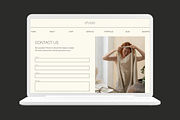 Studio | Squarespace 7.1 Template, a Squarespace Template by The Brand Kit (Thumbnail 8 of 10)