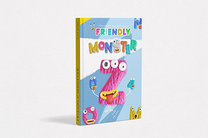 Friendly Monster SVG & PNG Fonts