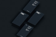 Business cards template: FRWD, a Business Card Template by Srg® (Thumbnail 3 of 4)