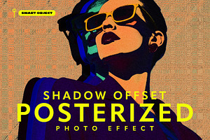 Shadow Offset Posturized Effect, a Layer Style Add-On by ContestDesign