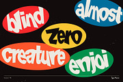 Dazed TM – Warped Font, a Sans Serif Font by Type Mania (Thumbnail 7 of 12)