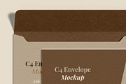 Envelope C4 Mockup - 12 Views, a Packaging Mockup by Illusiongraphic (Thumbnail 24 of 24)
