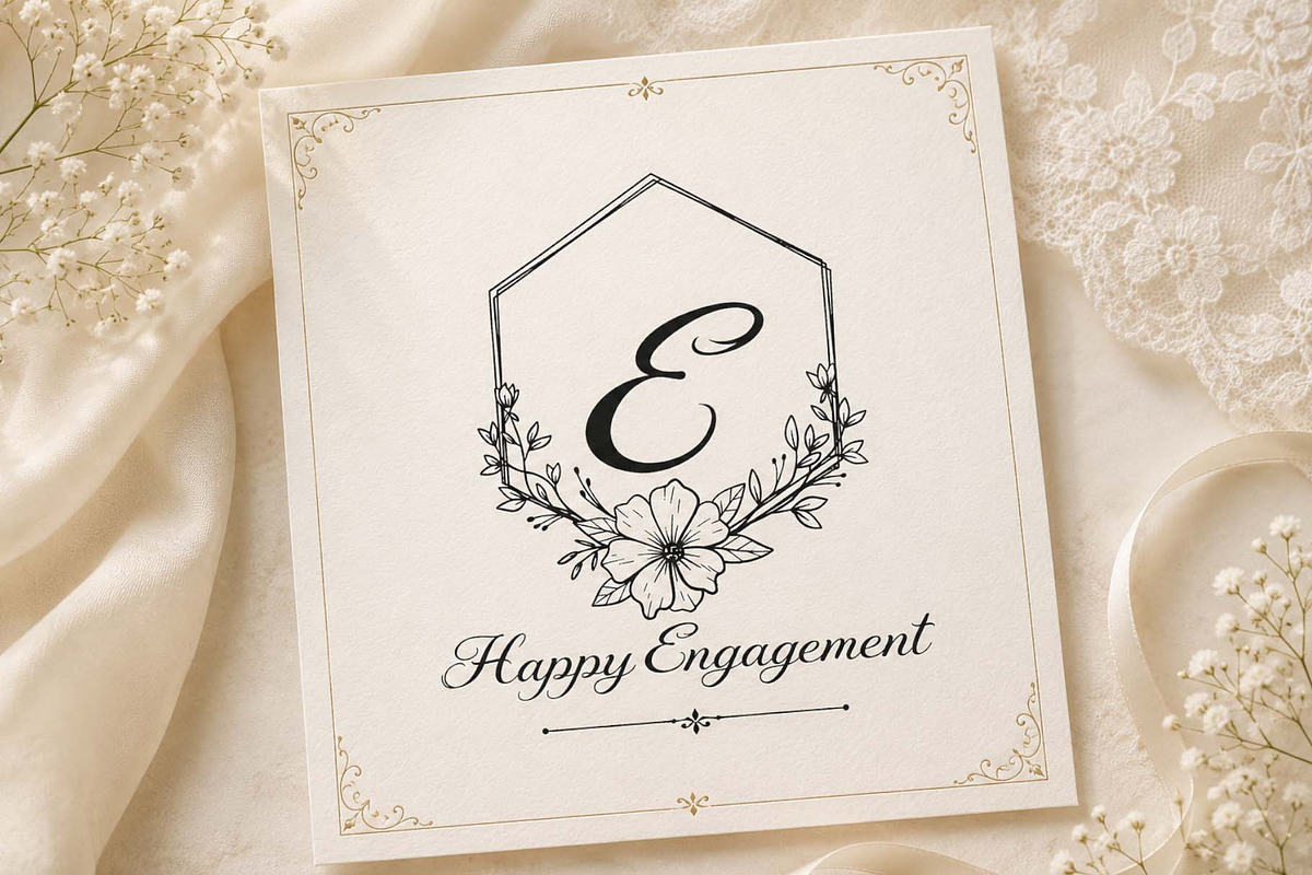 Santhina Flower Monogram, a Handwritten Font by Yoga Letter (Photo 3 of 6)