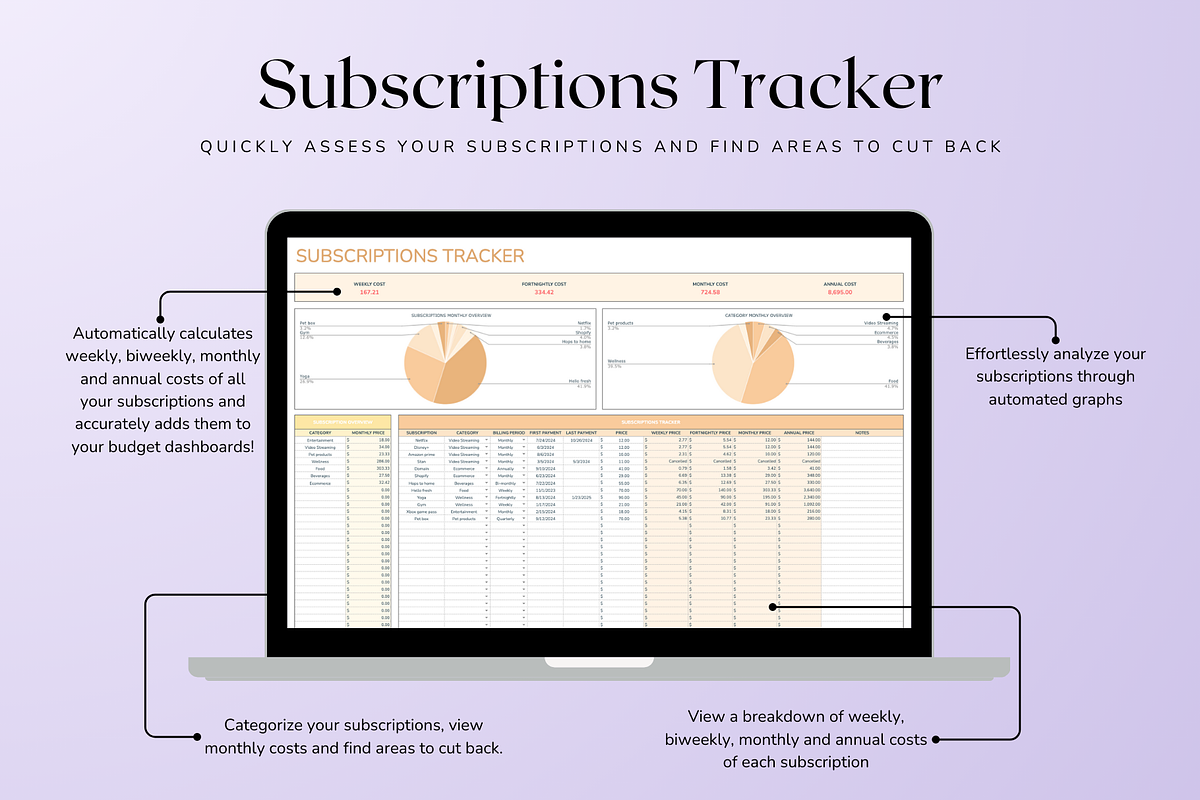 Ultimate Paycheck Budget - Pastel, a Templates & Theme by The Creative Plans co (Photo 7 of 10)