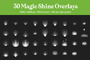 Christmas Gift Light Overlays, an Object Graphic by DreamyOverlay (Thumbnail 5 of 6)