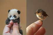 Miniature animals - 87 images, an Animal Photo by Handmadefont (Thumbnail 5 of 10)