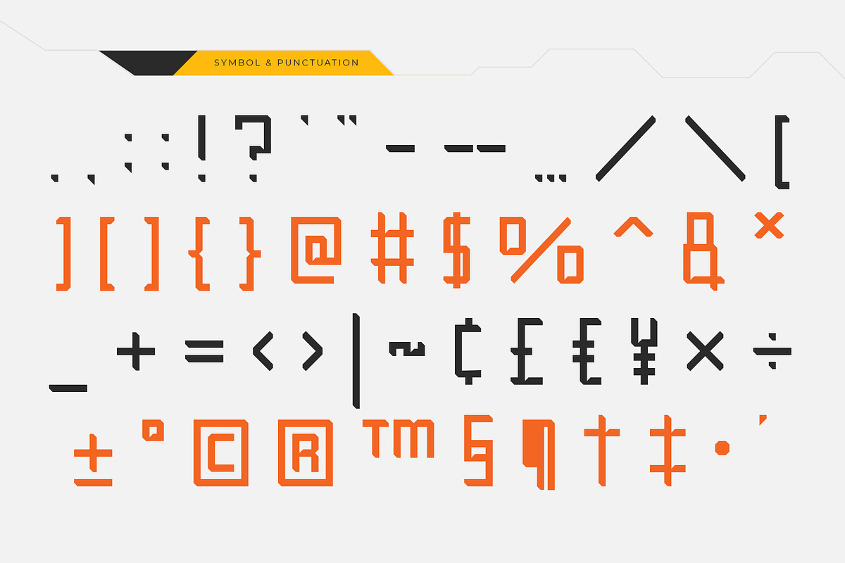 Hexant Condensed - Geometry Condense, a Sans Serif Font by CuratedType Studio (Photo 5 of 10)