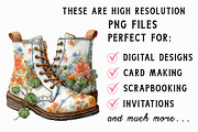 Whimsical Cottagecore Clipart Set, an Illustration by Libby Wishes (Thumbnail 5 of 6)