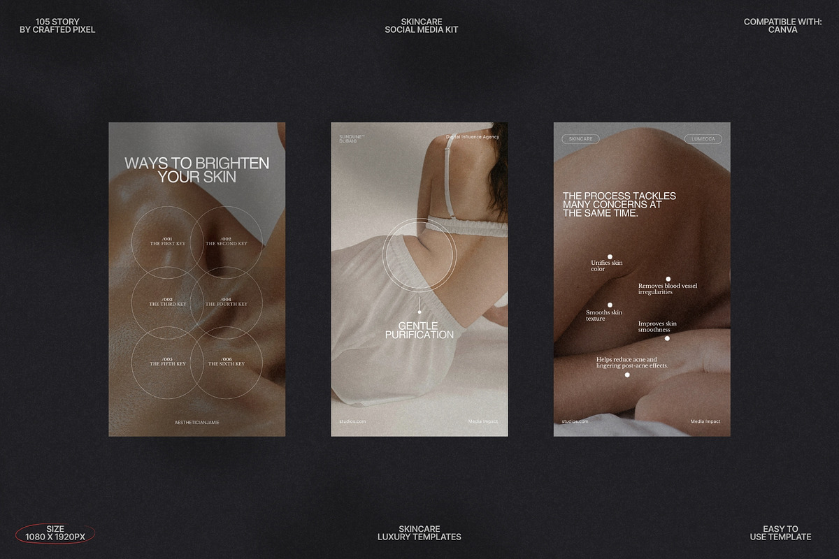 Minimal Story Kit for Skincare preview 5