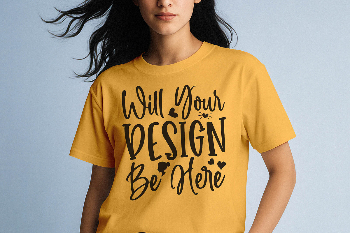 Comfort Colors T-Shirt Mockup Bundle, a Shirt Mockup by Rymden_Fl (Photo 3 of 5)
