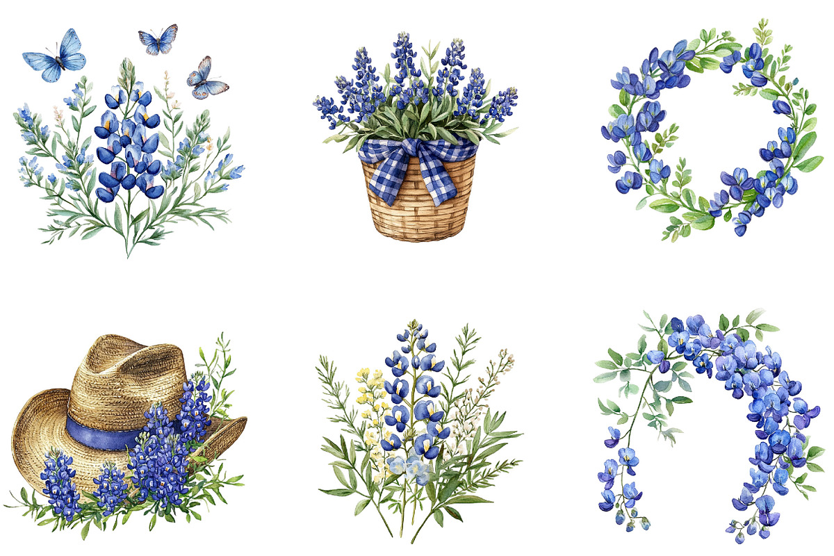 Cottage Garden Clipart, a Seasonal Illustration by Designking (Photo 3 of 4)