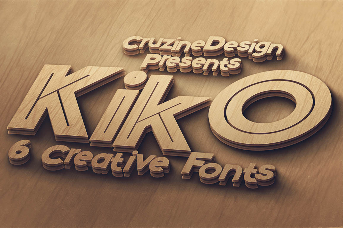 Kiko - Funny Display Font preview 5