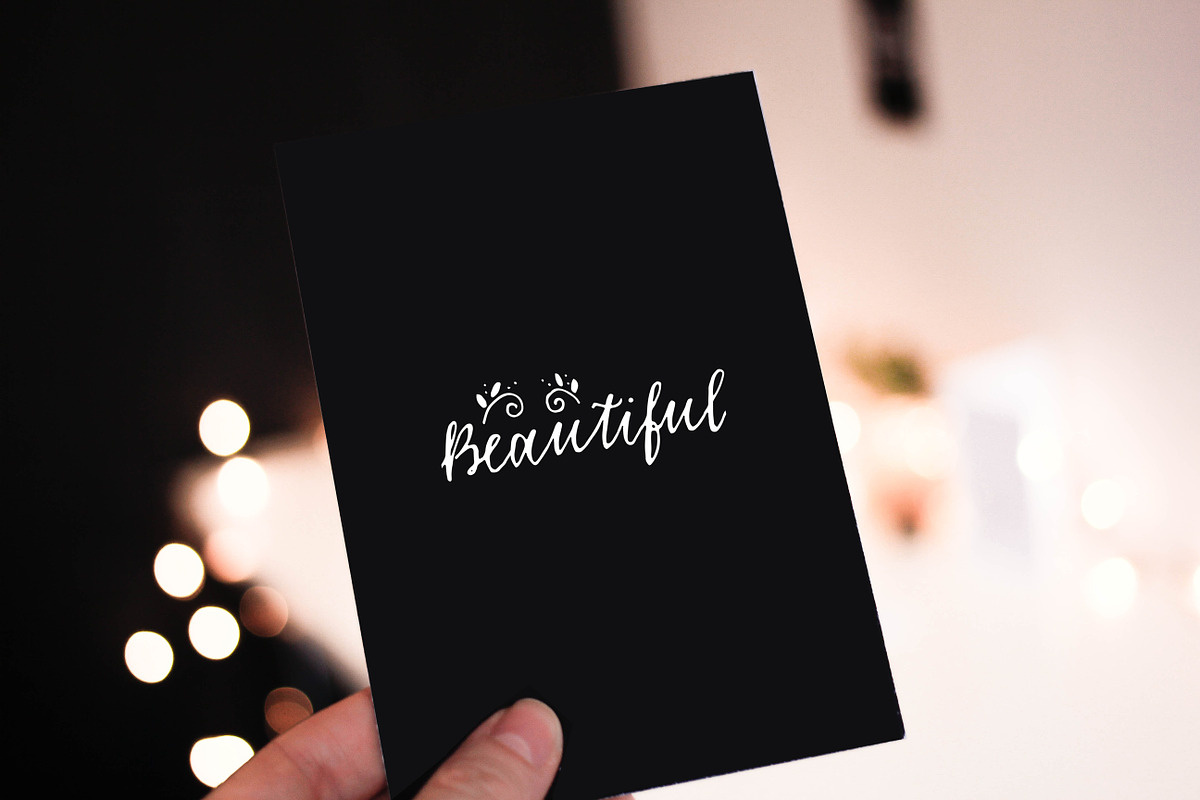 Oleander font (2 versions) preview 6