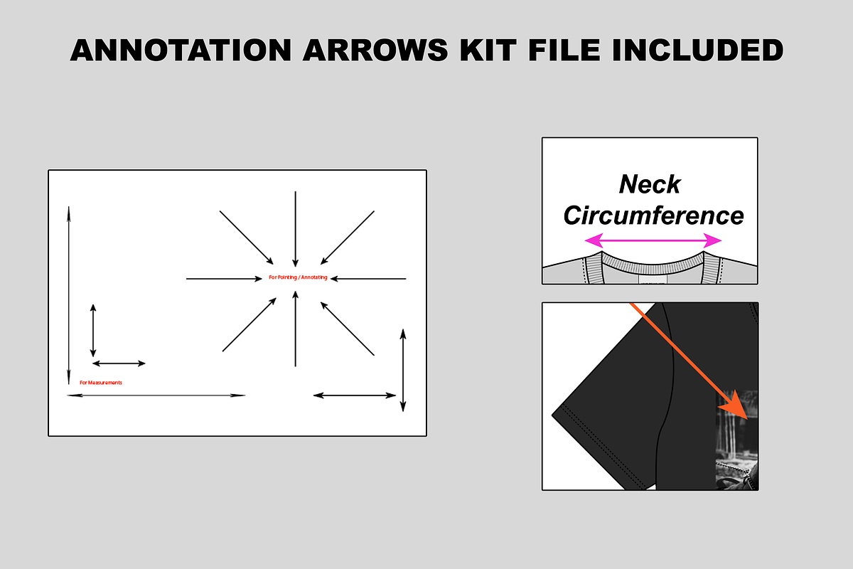 Apparel Tech Pack Builder, a Graphic by Infinity Mockups (Photo 3 of 5)