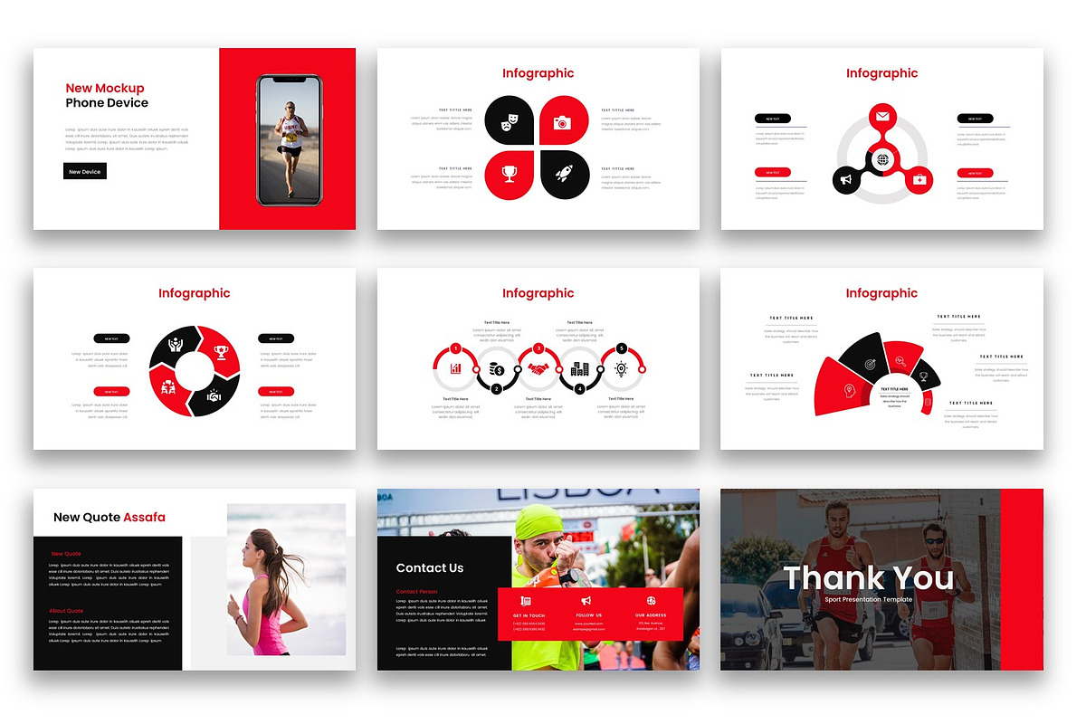 Assafa – Sports Google Slid Template, a Presentation Template by kreatifreya (Photo 2 of 5)