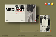 RUBE | Fashion Media Kit, a Presentation Template by CreativexGenius (Thumbnail 1 of 10)