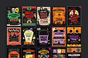 20 Halloween Flyer Bundle, a Flyer Template by VectorVactory (Thumbnail 9 of 9)