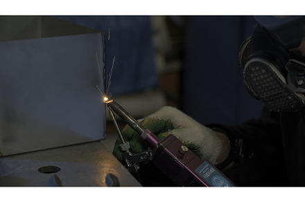 Steel welding, technician working on, an Industrial Photo by Media Whale Stock