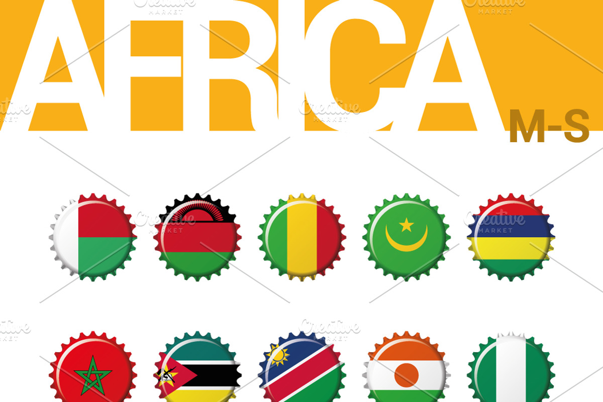 204 Flags of the World Bottlecap Ed., an Icon by asantosg (Photo 4 of 17)