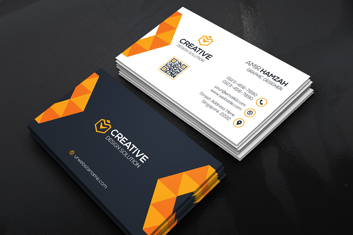 Corporate Business Card, a Business Card Template by GenerousArt (Photo 4 of 5)