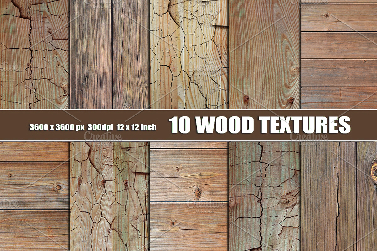 Old Dark Distressed Wood Textures, a Texture Graphic by Area (Photo 1 of 4)