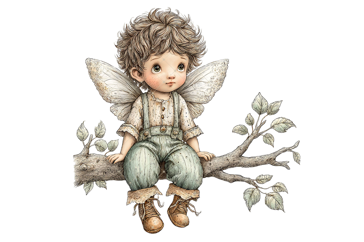 Fairy Boy Clipart PNG, an Illustration by Memories By Lea (Photo 17 of 20)