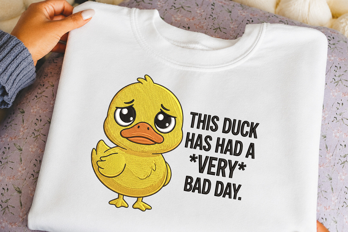 Funny Duck Bad Day PNG, a Seasonal Illustration by DreamCafeArt (Photo 5 of 6)