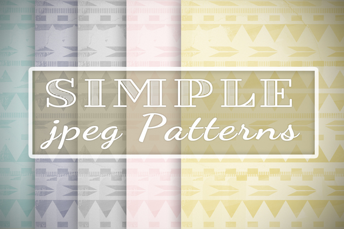 Jpeg Patter (muti-color pack)