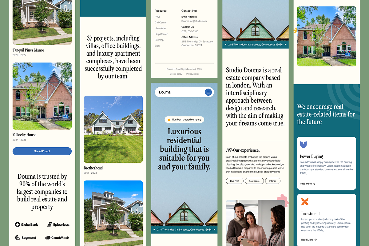 Douma - Real Estate Landing Page, a Landing Page Template by SundayWorkTeam (Photo 4 of 4)