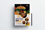 Special Burger Menu Template, a Flyer Template by obayes (Thumbnail 3 of 5)