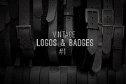 Vintage Logos & Badges #1, a Branding & Logo Template by ORCA Creative Store (Thumbnail 1 of 5)