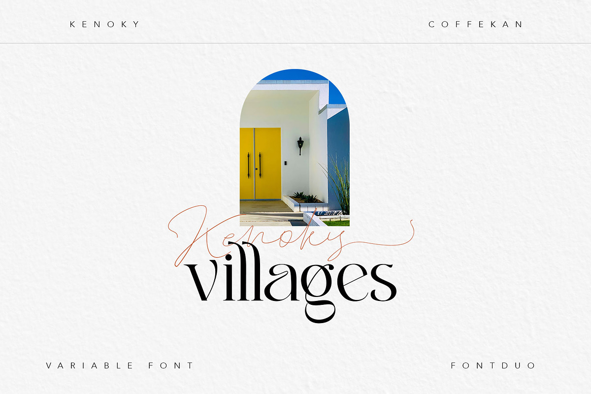 Kenoky Coffekan, a Serif Font by alit design (Photo 3 of 27)