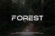 QOBAR - font for logos, a Sans Serif Font by Vroz Studio (Thumbnail 6 of 7)