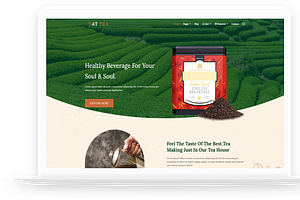 AT Tea Onepage WordPress Theme