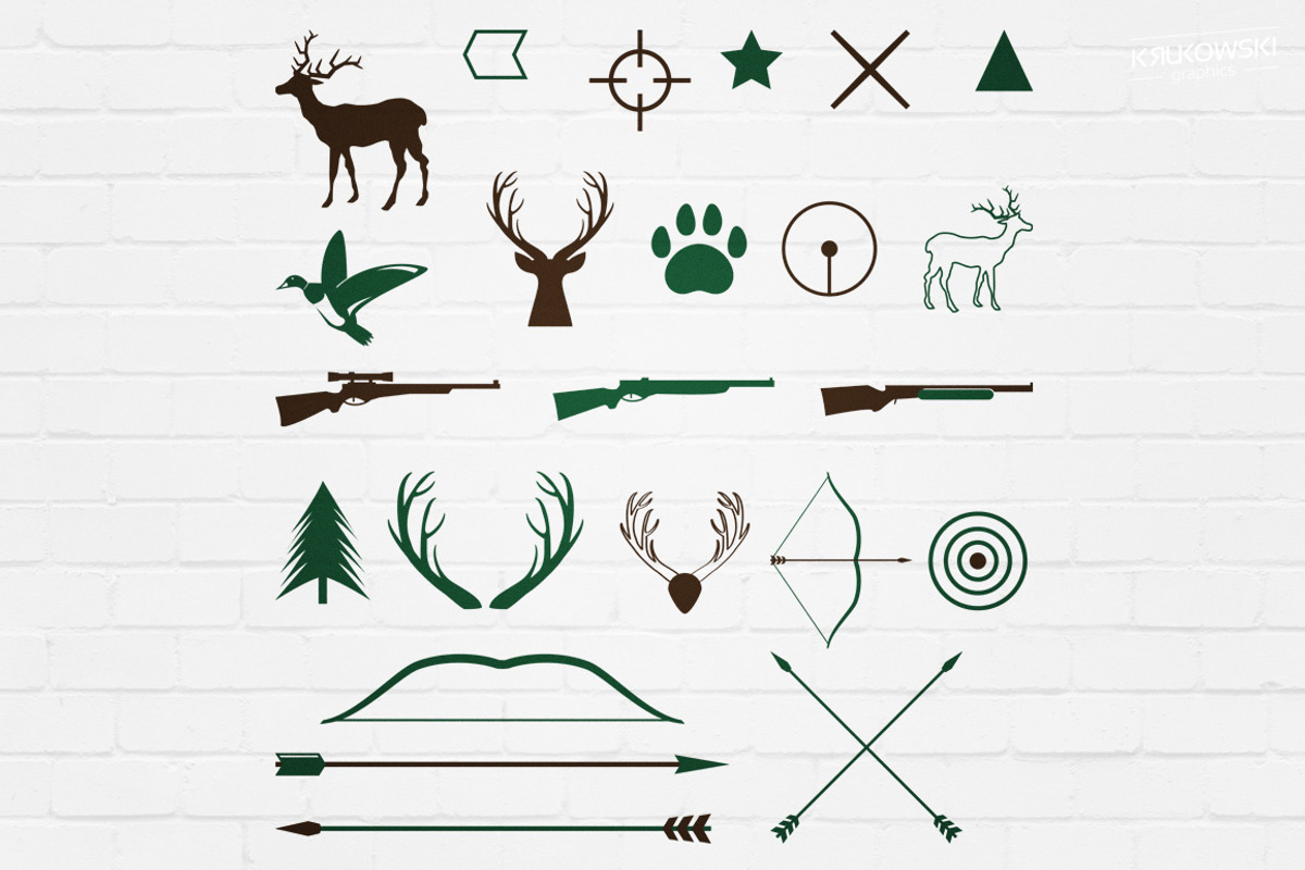 Hunting Vectors Badges Logos, a Branding & Logo Template by Krukowski Graphics (Photo 5 of 5)