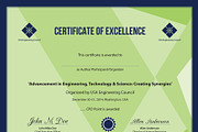 Certificates of Excellence, a Stationery Template by Zia Grfx (Thumbnail 8 of 10)