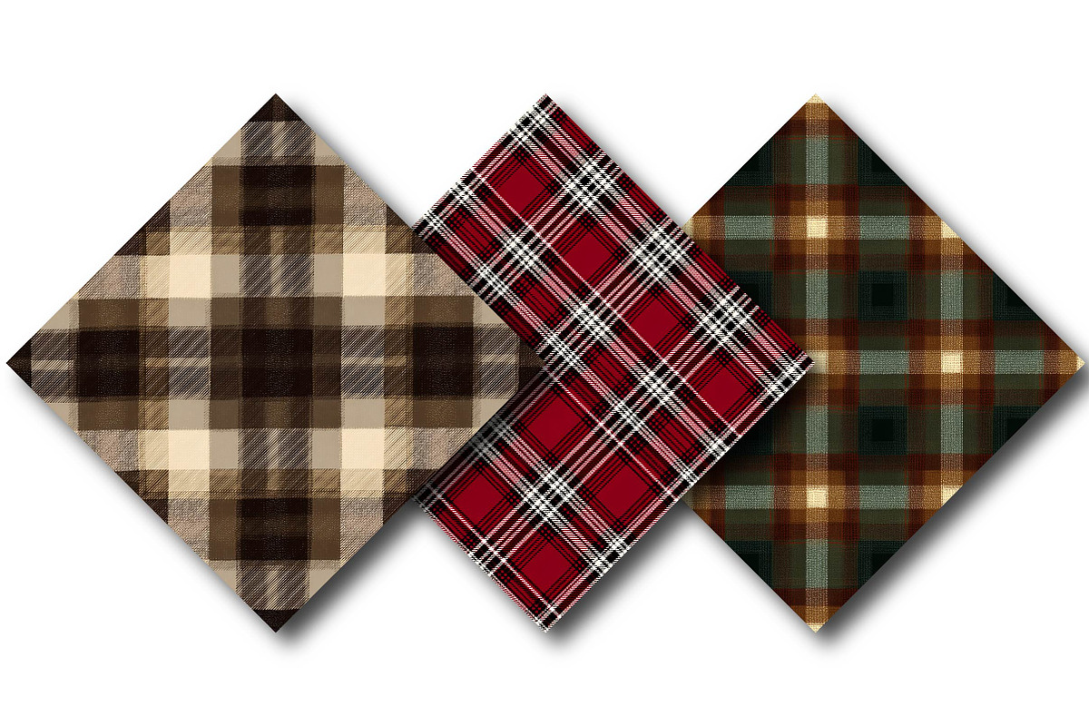 Classic Tartan Pattern in Vector, an Illustration by DreamPrint404 (Photo 4 of 4)