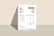 Invoice template, a Business Card Template by MNT-Creator (Thumbnail 1 of 2)