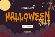 Zomblo | Halloween Horror Font, a Script Font by Denustudios (Thumbnail 2 of 12)