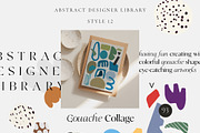 ABSTRACT DESIGN LIBRARY shapes, an Object Graphic by Lana Elanor (Thumbnail 25 of 56)