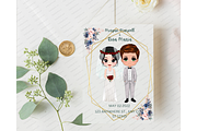 Bride and Groom couple clipart PNG, a Person Illustration by Podcliparts (Thumbnail 7 of 8)