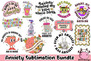Anxiety Mental Health Design Bundle