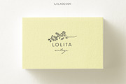 Lolita Yellow Business Card, a Business Card Template by iloladesign (Thumbnail 1 of 2)