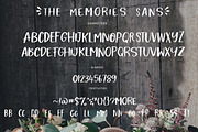 The Memorie Font DUO & Doodle, a Script Font by Artstudio (Thumbnail 11 of 13)