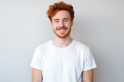 White t-shirts for mockups, a Person Photo by Handmadefont (Thumbnail 9 of 10)